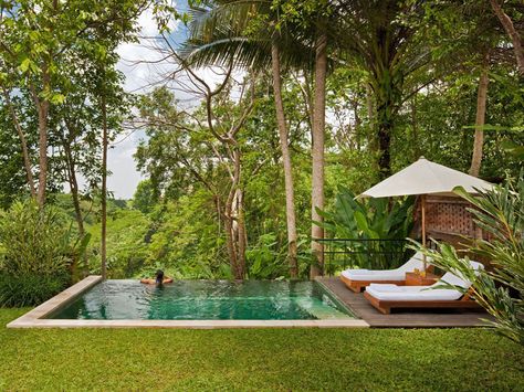 4-pool Resort In Bali, Ubud Resort, Moderne Pools, Ubud Hotels, Tropical Luxury, Infinity Pools, Bali Resort, Jimbaran, Small Pools