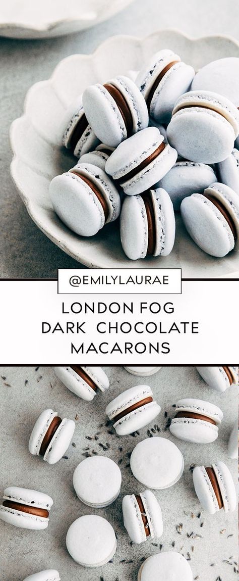 Lavender Flavor, French Macaroon Recipes, Chocolate Macarons, Bakery Foods, Macaron Flavors, Macaron Cookies, French Macaroons, Macaroon Recipes, Macaron Recipe