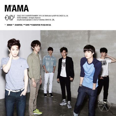 Exo K Mama, Exo Mama, Exo Ot9, Exo Album, Channel Branding, Pop Albums, Exo K, Hit Songs, Korean Pop