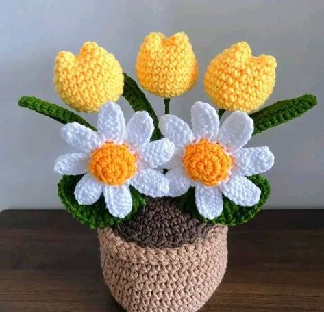 Pola Amigurumi, Knitted Flowers, Crochet Patterns Amigurumi, Crochet Flowers, Roxy, Cactus, Amigurumi, Crochet Patterns, Christmas Gifts