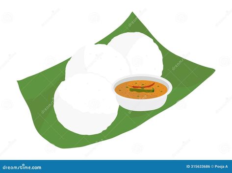 Experience the essence of South Indian cuisine with our mouth-watering vector art featuring soft, fluffy Idlis paired perfectly with aromatic Sambar. Each detail invites you to savor the authentic flavors of India s culinary tradition in a single glance. Indian food Idili vector art, South Indian food Idli illustration, Mouth watering Idli sambar illustration. Journey Illustration, Idli Sambar, Plate Lunch, Vector Food, Indian Breakfast, South Indian Food, How To Cook Rice, Cooked Breakfast, Illustration Food