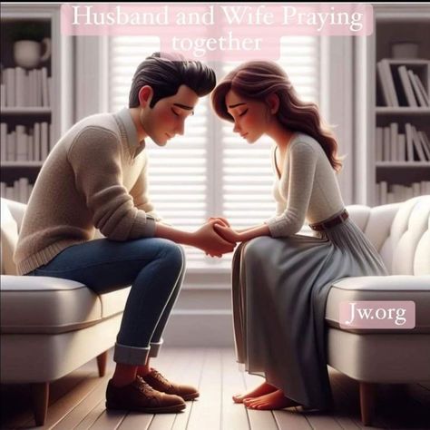 Praying Couple, Praying Together, Jesus Love Images, 1 Thessalonians 5 17, God Centered Relationship, Dream Marriage, Christian Cartoons, Jesus Cartoon, Jehovah Witness Quotes