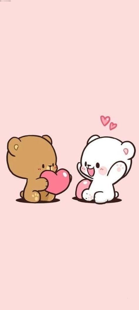 Teddy Wallpaper Iphone, Bear Love Wallpaper, Cute Wallpapers For Couples, Bf And Gf Wallpapers, Milk And Mocha Bear Wallpaper, Teddy Bear Couple, Cute Teddy Bear Pics, Android Wallpaper Black, Teddy Bear Hug