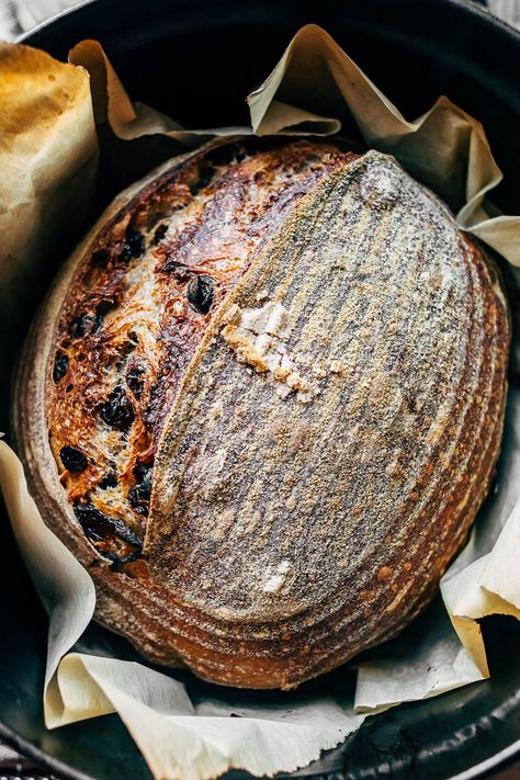 Aromatic cinnamon and sweet raisins take your everyday sourdough bread to new heights! Cinnamon raisin sourdough bread is an easy win. Cinnamon Raisin Sourdough Bread, Cinnamon Raisin Sourdough, Scratch Cooking, A Loaf Of Bread, Pain Au Levain, Sourdough Starter Recipe, Artisan Bread Recipes, Raisin Bread, Baking Bread Recipes