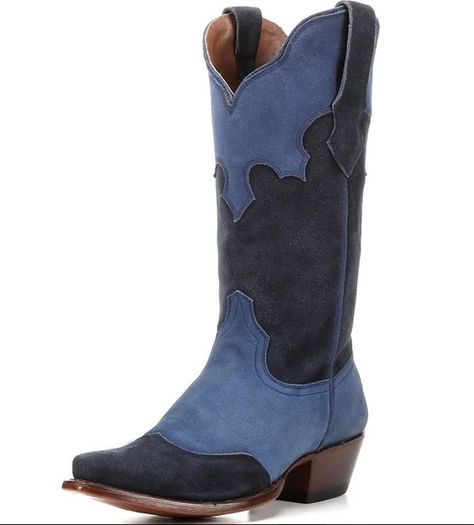 Black Jack Boots, Blue Cowboy Boots, Boot Scootin Boogie, Blue Suede Boots, Country Boots, Boot Companies, Blue Suede Shoes, Country Fashion, Western Chic