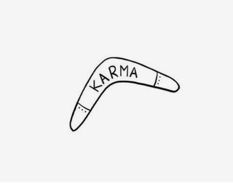 Karma Boomerang Tattoo, Karma Boomerang, Boomerang Tattoo, Karma Tattoo, Traditional Tattoo Sleeve, Leg Sleeve Tattoo, English Word, Tattoo Sleeve, Tattoo Idea