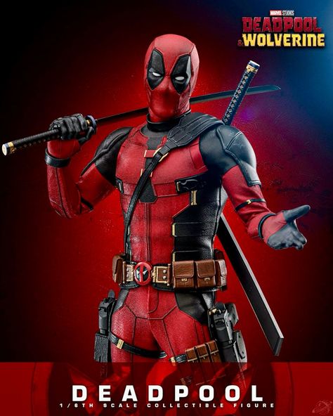 🎉 The Merc with a Mouth is about to jump into your collection! 🔥 Pre-order the all-new Deadpool Hot Toys Figure now at Infinity Collectables! In celebration of the highly-anticipated Deadpool & Wolverine movie, Hot Toys brings to life this movie-accurate masterpiece. With interchangeable eye pieces, a perfectly tailored suit, and Deadpool’s iconic weapons, this figure lets you bring the wise-cracking antihero to life on your shelves. Plus, Dogpool, Babypool & Headpool joins the action!  Stay ... Deadpool Suit, Deadpool Figure, 2024 List, Wood Print Art, Star Wars Art Print, Wolverine Movie, Deadpool Action Figure, Olivia De Berardinis, Marvel Gifts