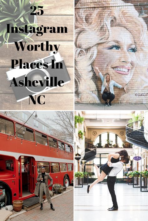 Take your feed to the next level with this great list of 25 Instagram-worthy places in Asheville, NC Ashville North Carolina, North Carolina Vacations, North Carolina Travel, North Carolina Mountains, Asheville North Carolina, Level 5, To Infinity And Beyond, Instagram Worthy, Future Travel