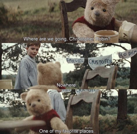 Passengers Movie Quotes, Christopher Robin Quotes, Pooh And Piglet Quotes, Passengers Movie, Christopher Robin Movie, Robin Movie, Cute Friendship, Friends Quote, Best Movie Quotes