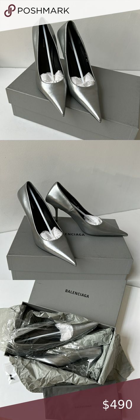 Balenciaga Square Knife Pumps Balenciaga Shoes, Stiletto Heel, More Photos, Stiletto Heels, Balenciaga, Dust Bag, Pumps, Square, Heels