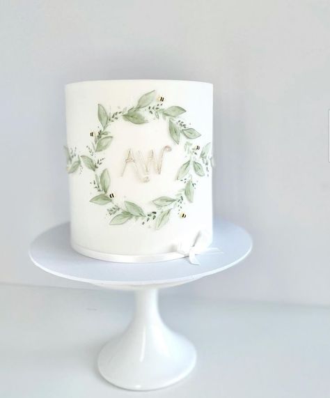 Comunion Cake, Wedding Cake Ribbon, Confirmation Cakes, Wedding Cake Cookies, Hand Painted Cakes, Cake Artist, Wedding Sweets, Communion Cakes, Baptism Cake