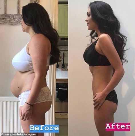 Before and after: The star dropped from 12 stone to eight stone over the past eight months following the birth of her baby daughter in May last year Lose A Stone In A Month, Lose A Stone, How I Lost Weight, Baby Daughter, I Lose, Lose 40 Pounds, Lose 20 Pounds, Workout Challenge, Lose Belly Fat