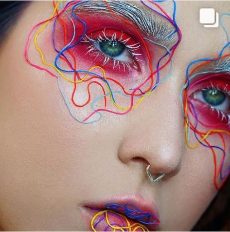 Artsy Makeup, Face Art Makeup, Avant Garde Makeup, Photographie Portrait Inspiration, Crazy Makeup, Creative Makeup Looks, Fantasy Makeup, Editorial Makeup, Makeup Goals