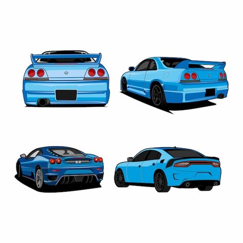 Bundle set car sport back view vector | Premium Vector #Freepik #vector #background #pattern #car #abstract Cars Vector, Car Sport, Car Vector, Sport Automobile, Blue Car, Back View, Car Set, Vector Background, Sport Cars