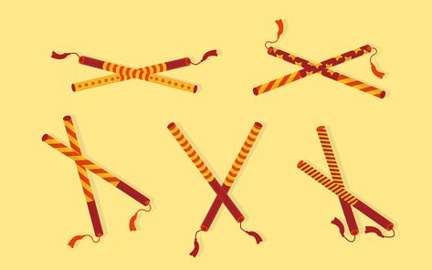 Dandiya Drawing Sketch, Dandiya Illustration, Navratri Graphics, Dandiya Drawing, Dandiya Sticks, Decorating With Sticks, Dance Vector, Dance Of India, Dance Silhouette