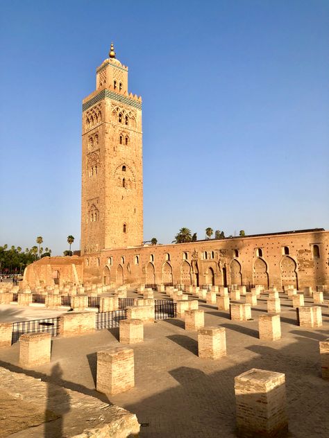 Koutoubia Mosque Koutoubia Mosque, Ferry Building, Marrakech, Ferry Building San Francisco, Morocco, San Francisco, Exterior, Building, Travel