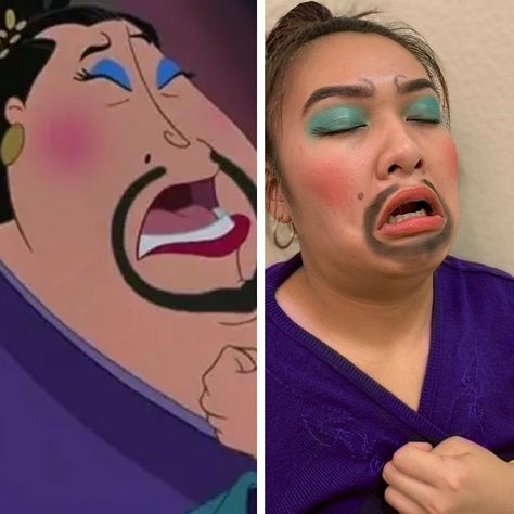 Kelsey B. as The Matchmaker from Mulan 🧘‍♂️ "The flower that blooms in adversity is the most rare and beautiful of all!" 🌺🌻 If you wish to apply, do it now 👉 celebrityscholarship.com 📍  #celebrity #ceblookalike #celebrityscholarship #scholarships #students #college #mulan #animation #musical Mulan Matchmaker Costume, Kelsey Animated, Mulan Animation, Mulan Matchmaker, Mulan Cosplay, Do It Now, Group Costumes, Geek Humor, Halloween Inspo