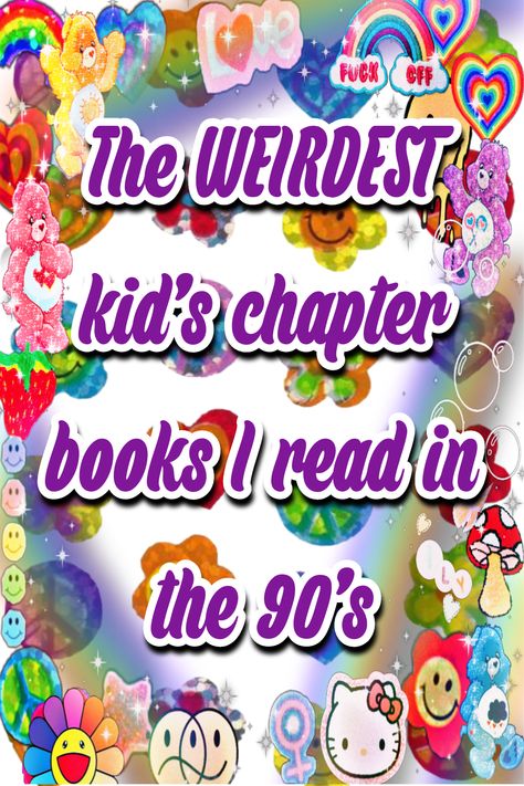 90s kids and babies, relive the nostalgia of thr schoolastic book fair with these bizarre examples of vintage children's literature. Collaged in a kidcore, lisa frank style. Lisa Frank Vintage, 90s Kids Books, Kids Chapter Books, Random Animals, Weird Vintage, Lisa Frank, Book Fair, Children's Literature, Chapter Books