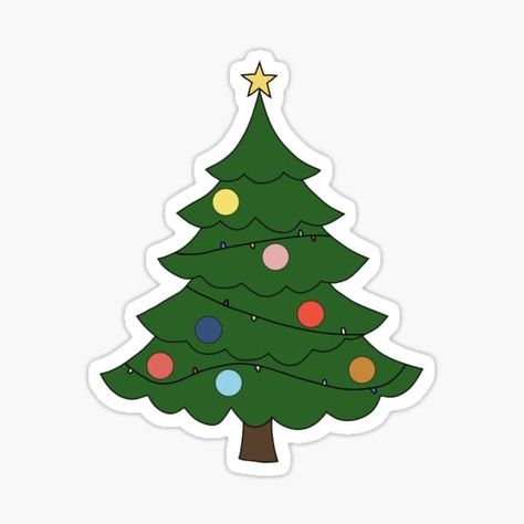 Christmas Tree Stickers Printable, Christmas Stickers Png, December Stickers, Cute Christmas Stickers, Dripping Letters, Christmas Stickers Printable, Drawing Stickers, Xmas Stickers, Christmas Tree Sticker