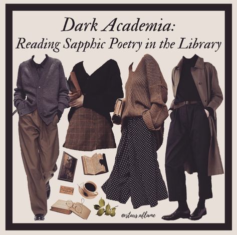 Academia Lookbook, Dark Academia Fashion Aesthetic, Dark Academia Outfits, Dark Academia Clothes, Academia Clothes, Dark Academy, Academia Outfits, Academia Style, Dark Academia Fashion