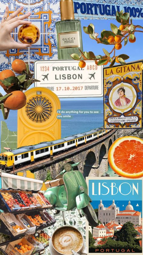 You Smile, Aviation Theme, Travel Collage, Portuguese Culture, Italy Aesthetic, Lisbon Portugal, Europe Summer, Need A Vacation, Portugal Travel