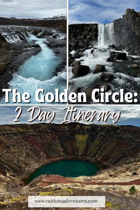 Two Days in the Golden Circle Golden Circle Iceland, Things To Do In Iceland, Iceland Ring Road, The Golden Circle, Golden Circle, Ring Road, Golden Ring, Main Attraction, Beautiful Sights