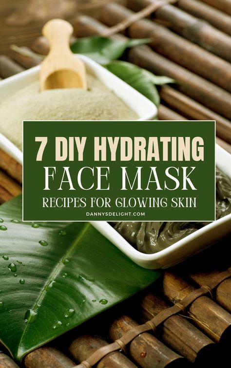 Get ready to pamper your skin with these 7 DIY hydrating face mask recipes for glowing skin! ✨ From soothing aloe vera to nourishing honey, these masks are packed with natural ingredients to give your skin a boost of hydration. #DIYskincare #GlowingSkin #NaturalBeauty #HydratingMask Diy Mask For Glowing Skin, Homemade Face Mask For Glowing Skin, Homemade Face Masks For Hydration, Hydrating Mask Diy, Hydrating Homemade Face Mask, Best Hydration For Face, Natural Hydrating Face Mask, Diy Hydrating Face Mask Glowing Skin, Diy Hydrating Face Mask