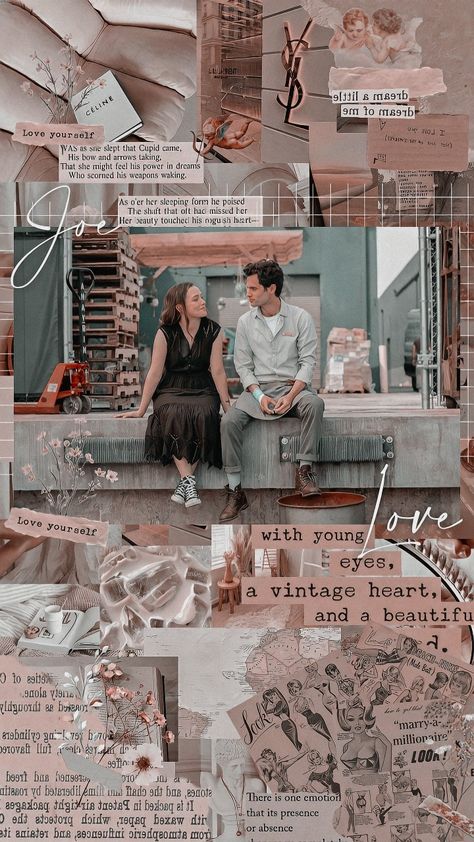 Netflix You Wallpaper, You Wallpaper Tv Show, You Series Wallpaper, You Netflix Series Wallpaper, You Netflix Series Aesthetic, Joe And Love, Joe Goldberg, Elizabeth Lail, Baby Netflix