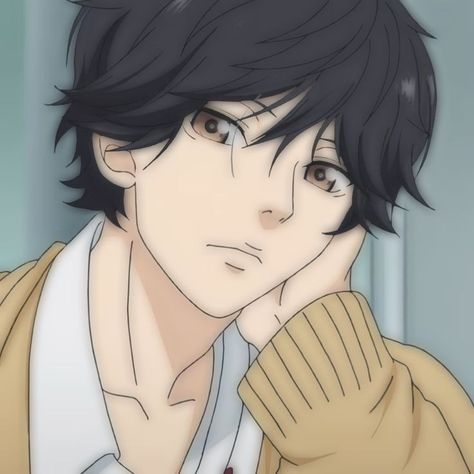 Ao Haru, Ao Haru Ride, An Anime, Black Hair, Hair, Anime, Black