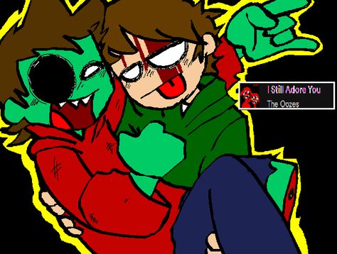 Tori Pfp Eddsworld, Eddsworld Zanta Claws, Eddworld Wallpaper, Eddsworld Matching Pfp, Tordedd Eddsworld, Edd X Tord, Edd And Tord, Eddsworld Screencaps, Edds World