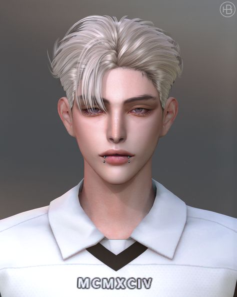 [SIMS4/TS4] MoooD Hair N76 - VER1 | MoooD on Patreon Sims 4 Cc Skin Tones Male, Male Alpha Cc, Moood Hair, Sims 4 Male Sims Download, Sims 4 Cc Clothes, Sims 4 Male, Sims 4 Hair Male, The Sims 4 Cabelos, Sims 4 Male Clothes