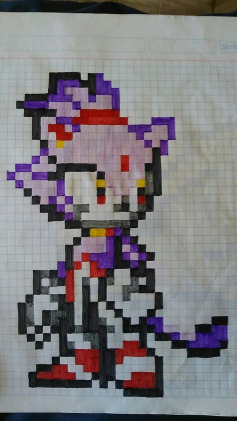 Sonic Pixel Art Grid, Minecraft Banner Designs, Pixel Art Pokemon, Easy Pixel Art, Cool Pixel Art, Pixel Drawing, Diy Perler Bead Crafts, Pixel Art Grid, Minecraft Pixel Art