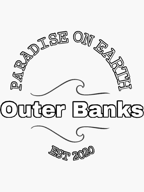 Obx Pics, Obx Wallpaper, Summer Ios, Outter Banks, Surf Room Decor, Les Pogues, Pogue Life, Banks Logo, Vinyl Svg