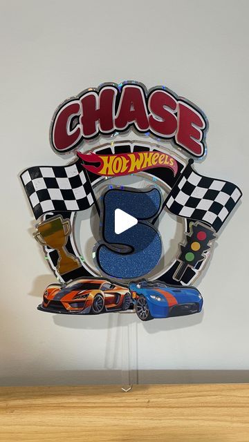 Little Vine Studios on Instagram: "Rev up the celebrations with this Hot Wheels cake topper! 🔥🔥🔥 Happy 5th Birthday Chase!!
.
.
.
#birthdayfun #CakeTopper #PartyVibes #birthdaycake #cake #cricut #handmade #madewithlove #cricutcreationsanz #designspace #hotwheelsparty #turning5 #kidspartyideas #partyinspo" Hot Wheels Cake Topper, Wheels Cake, Hot Wheels Cake, Wheel Cake, 5th Birthday Cake, Hot Wheels Party, Happy 5th Birthday, Birthday Cake Toppers, Birthday Fun