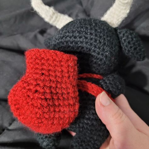 Been on a bit of a Hiatus, as I do sometimes. I moved and unpacked and settled and finally, I wrote a new pattern. A Christmas Pattern! So here's the friendly Krampus Amigurumi Doll! Click the link for the pattern -> https://gentleghostcrochet.etsy.com/listing/1813608872 • • • #krampus #christmascrochet #christmasgifts #crochetchristmasgifts #amigurumipattern #krampuscrochetpattern #amigurumidollpattern #fungifts #crochetpattern #crochetplush #crochettoys Krampus Crochet Pattern Free, Crochet Krampus, Krampus Crochet, Crochet Christmas Gifts, Pattern Free, Amigurumi Doll, Christmas Pattern, Christmas Crochet, Artsy Fartsy