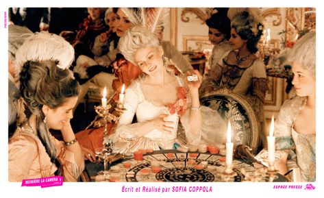 Sophia Coppola's Marie Antoinette's party scene... yes, a down-home rockabilly-on-acid version :P Marie Antoinette Movie, Marie Antoinette Party, Marie Antoinette 2006, Young Wild Free, Rococo Fashion, Septième Art, 18th Century Fashion, Costume Drama, Sofia Coppola