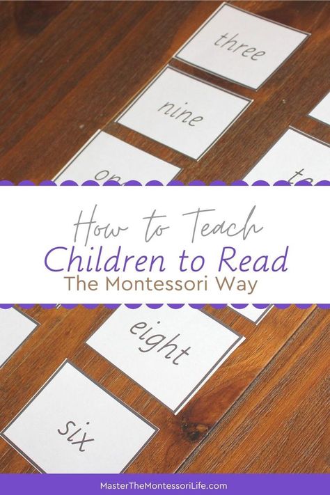 Let me help you a bit today by showing you one thing that you can do to shortcut a child's path to reading using this Montessori Language Arts resource. Reading Assessment, Language Arts, Teaching Kids, Montessori, Reading