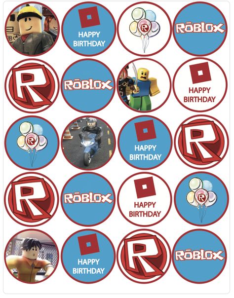 Roblox Cupcake Toppers Printable, Roblox Printables Free, Roblox Printable Cake Topper, Roblox Stickers Printable, Roblox Cake Topper Free Printable, Roblox Cupcake Toppers Free Printables, Roblox Cupcake Topper, Roblox Cupcake, Roblox Printable