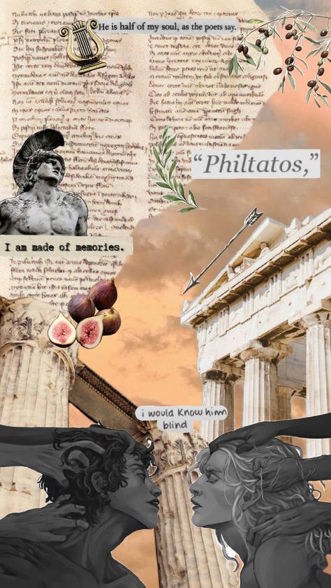 the song of achilles #fyp #shufflesfyp #achilles #patroclus #thesongofachilles #greekmythology #achillesandpatroclus Song Of Achilles Wallpaper, Achilles Wallpaper, The Song Of Achilles Aesthetic, The Song Of Achilles Fanart, Achilles Quotes, Achilles Patroclus, Greek Aesthetic, The Song Of Achilles, Song Of Achilles