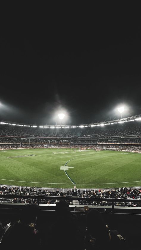 MCG Australian Football Aesthetic, Afl Wallpaper, Soccer Gf, Afl Aesthetic, Friday Barnes, Hayden Core, Cricket Rules, Afl Football, Australian Football League