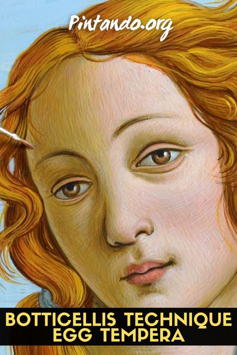 Egg Tempera Technique, Tempera Painting Ideas, Tempera Art, Sandro Botticelli Paintings, Egg Tempera Painting, Botticelli Paintings, Hello How Are You, Famous Portraits, Egg Tempera