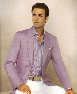 Tailor Made Lavender Blazer available @ Rico's Clothing www.ricosclothing.com Lavender Blazer, Lavender Birthday, Lavender Shirt, Custom Dress Shirts, Purple Blazer, Purple Suits, Purple Jacket, Sharp Dressed Man, Purple Shirt