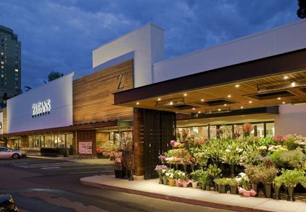 Exterior design idea. by CHXaos Retail Architecture, Restaurant Exterior, Grocery Store Design, Storefront Design, Supermarket Design, Mall Design, Restaurant Architecture, Commercial Architecture, Design Exterior