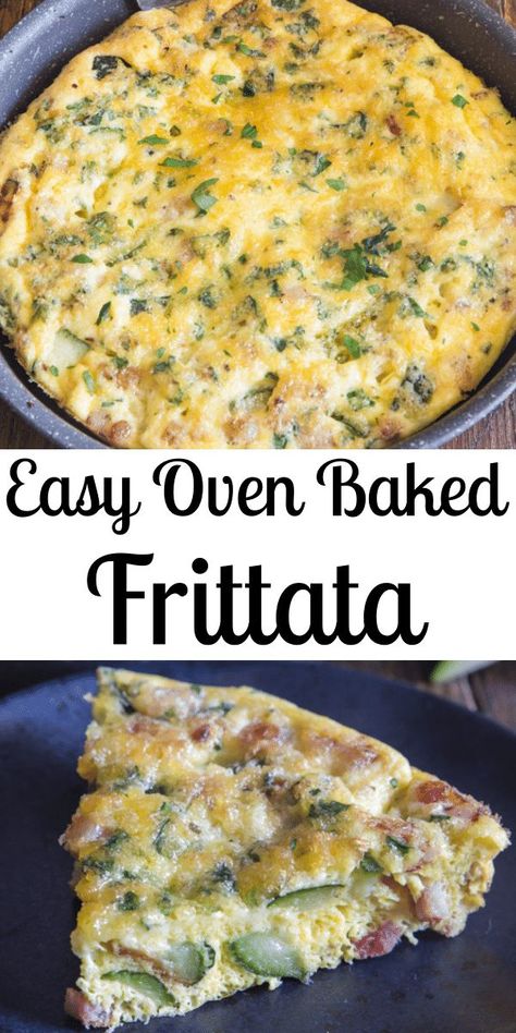 Zucchini Frittata Baked, Fritata Recipe Oven, Oven Frittata Recipes, Eggs Zucchini, Frittata Recipes Baked, Oven Baked Frittata, Frittata Recipes Breakfast, Fritata Recipe, Fritatta Recipe