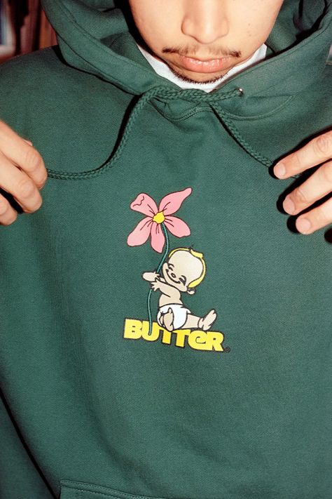 Butter Goods Clothing, Butter Clothing, Butter Outfit, Butter Hoodie, Butter Brands, Clothing Brand Logos, Boys Fits, Hoodie Logo, Skate Wear