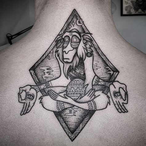 Rafiki Drawing, Rafiki Tattoo, Arrow Tattoos For Women, Bicep Tattoo Men, Character Tattoos, Mystical Tattoos, Monkey Tattoos, Tattoo Concepts, Shiva Tattoo Design