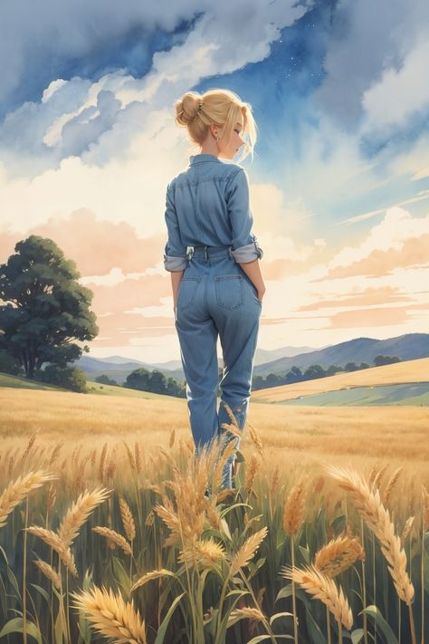 Farm wife, Rural life, Country living, Farming family, Homestead, Agriculture, Rural lifestyle, Hardworking woman, Farm chores, Farmhouse, Country kitchen, Rural traditions, Family farm, Farmwife's role, Country wife, Farm life. Lifestyle Illustration Art, Me As A Wife, Farming Art, Country Illustration, Farm Chores, Farming Family, Family Homestead, Fantasy Cars, Rural Lifestyle