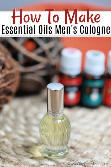 Learn how to make DIY Cologne for Men that is all natural and smells amazing. This homemade cologne is so easy and will be a hit. Homemade Cologne, Diy Cologne, Diy Parfum, Essential Oil Cologne, Essential Oil Bug Spray, Perfume Blends, Perfume Diy, Essential Oil For Men, Essential Oil Perfumes Recipes