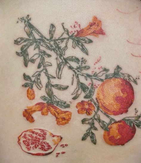 Chaotic Tattoo, Dr Tattoo, Orange Tattoo, Leaves Tattoo, Faded Tattoo, 16 Tattoo, Funky Tattoos, 4 Tattoo, Cute Little Tattoos