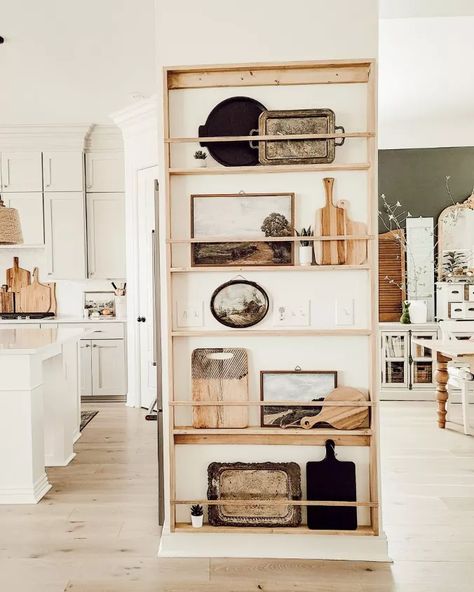 DIY plate rack